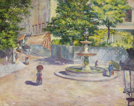 La Place Saint-Augustin