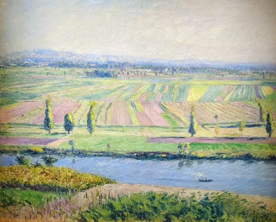 La plaine de Gennevilliers vue des coteaux d'Argenteuil