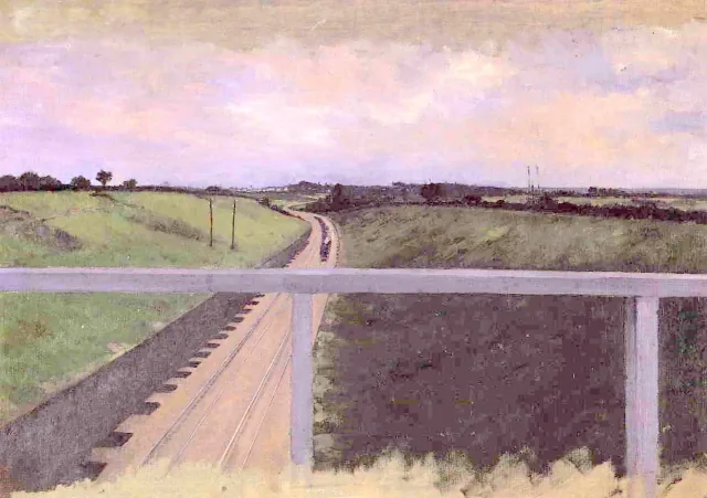 線路のある風景