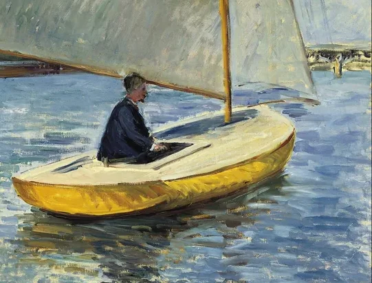 Le bateau jaune