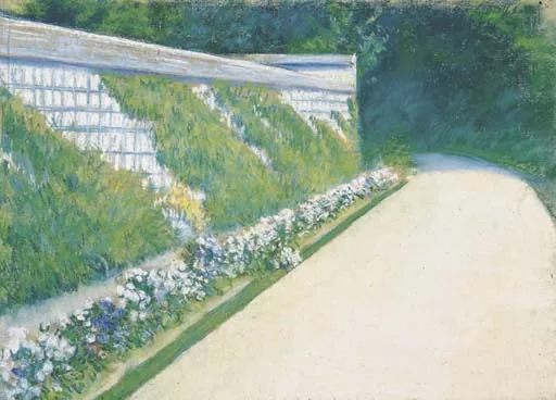 Le mur du jardin potager, Yerres