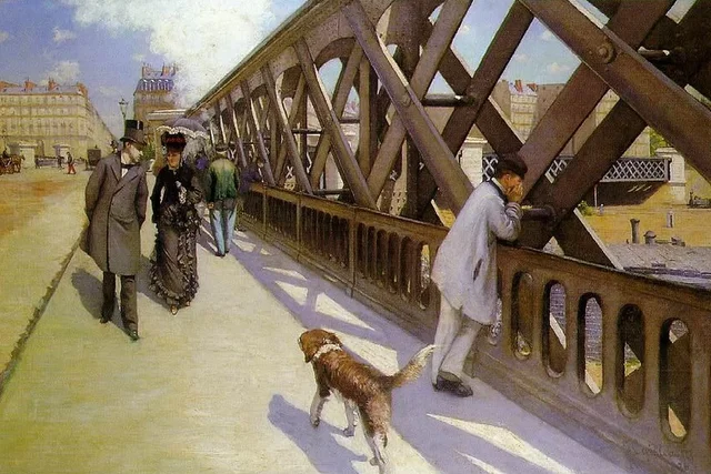 ヨーロッパ橋, ギュスターヴ・カイユボット