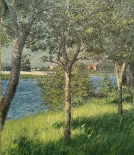 Les bords de la Seine près d'Argenteuil
