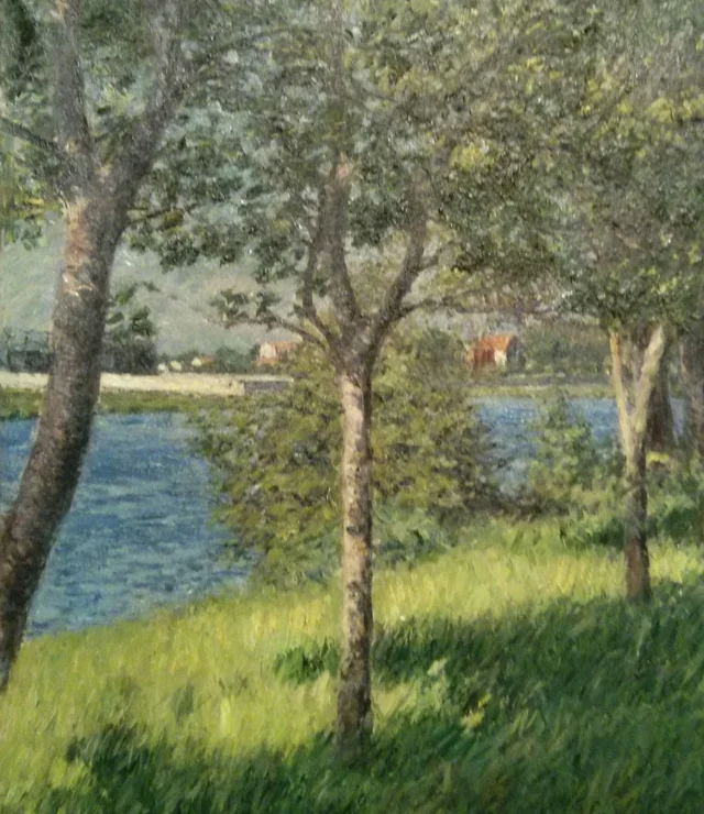 As margens do Sena perto de Argenteuil, Gustave Caillebotte