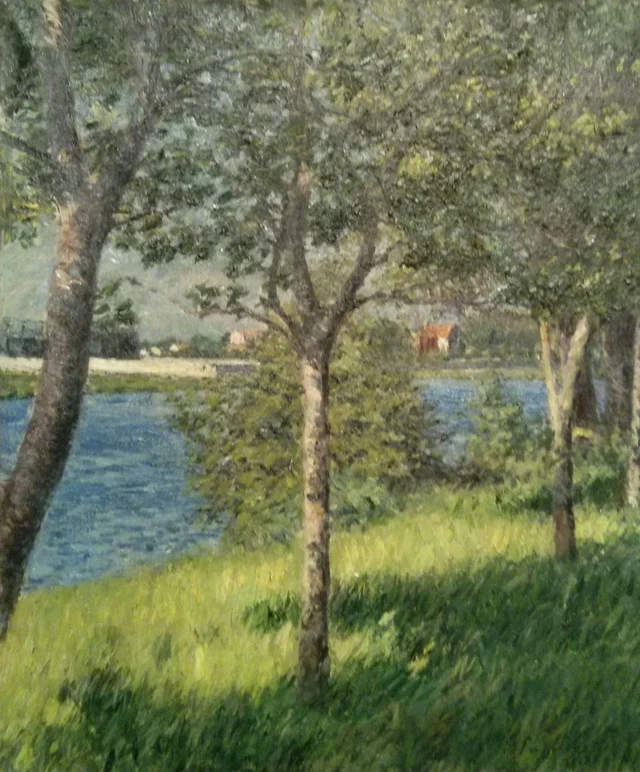 Las orillas del Sena cerca de Argenteuil, Gustave Caillebotte