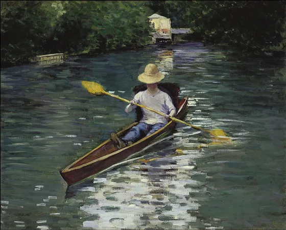 Périssoire sur l'Yerres