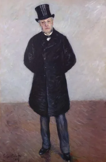 Portrait de Jean Daurelle en pied