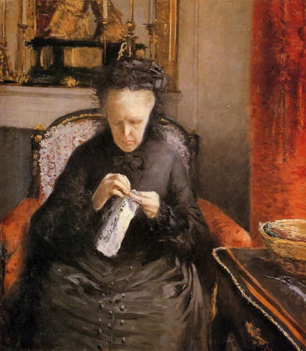 Portrait de Madame Martial Caillebotte, mère de l'artiste