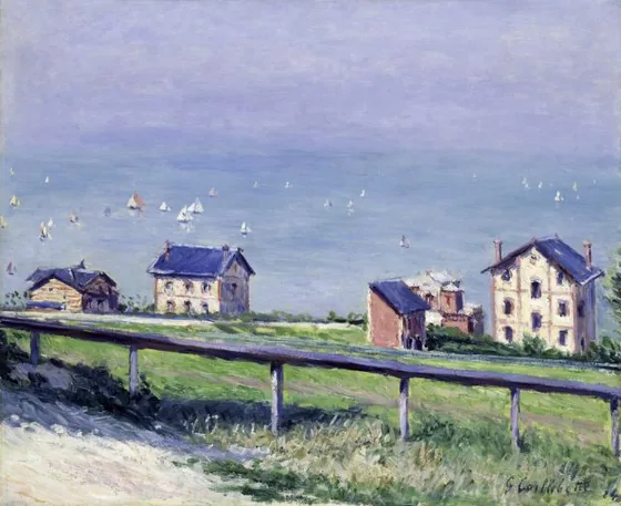 Régates en mer, à Villerville