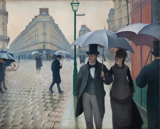 Rue de Paris, temps de pluie