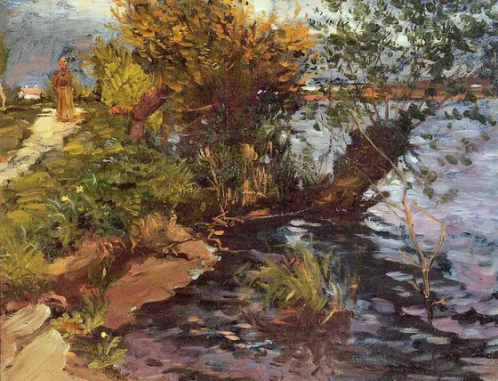 Saules au bord de l'Yerres
