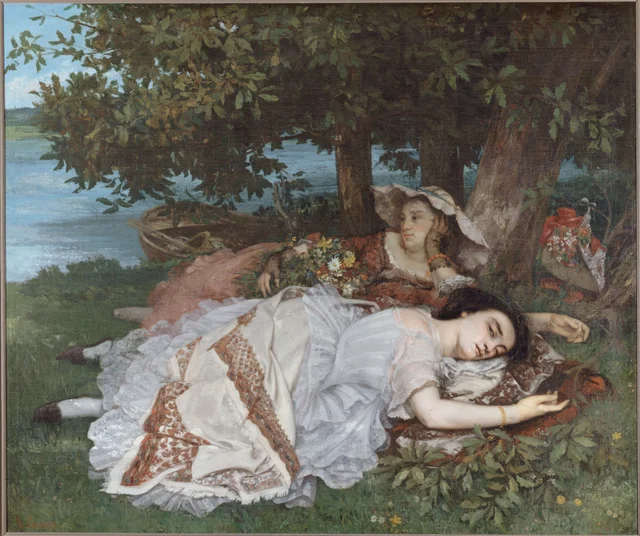 Demoiselles des bords de la Seine