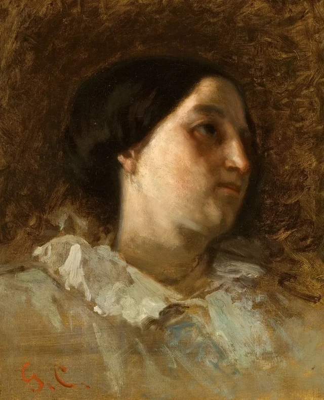 Study of a Woman (H. Bonion), Gustave Courbet