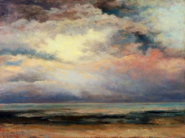 La inmensidad, Gustave Courbet
