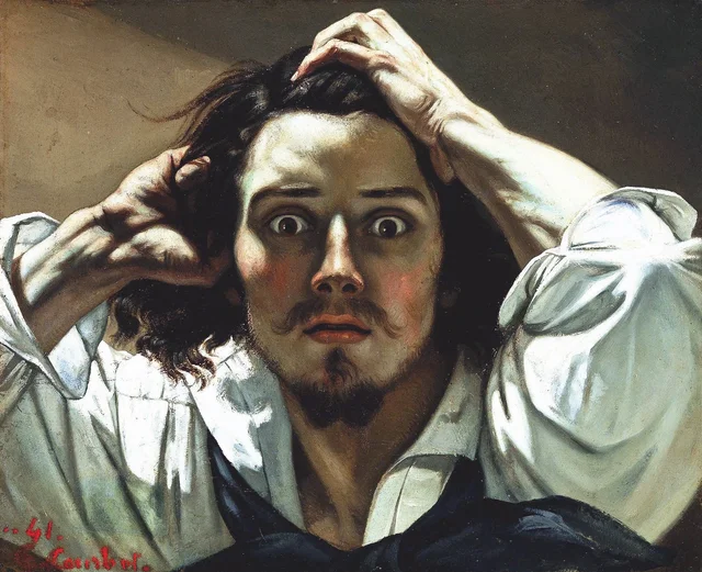 El desesperado, Gustave Courbet