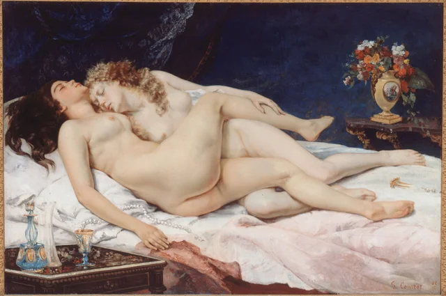 The Sleepers, Gustave Courbet