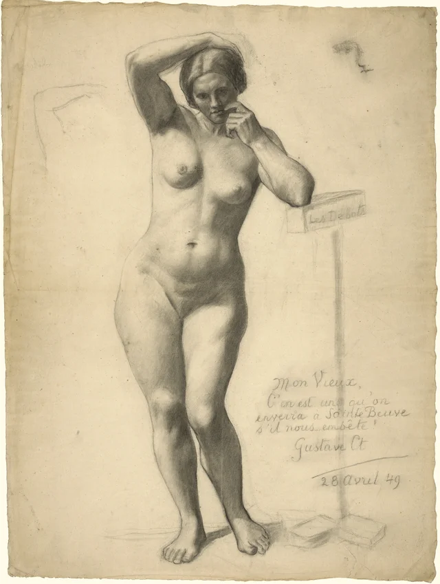 Standing Female Nude