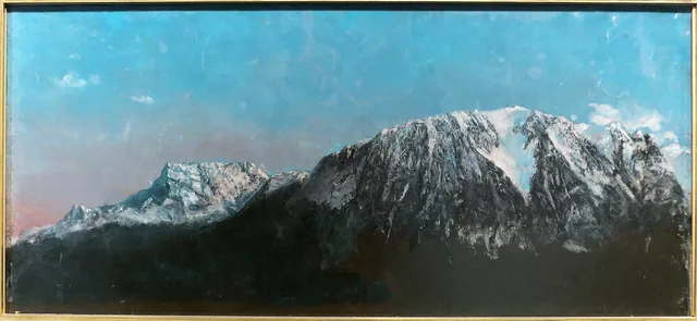 Panorama of the Alps, Gustave Courbet