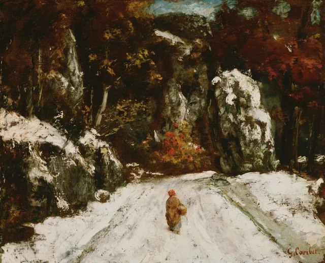Paisaje de nieve