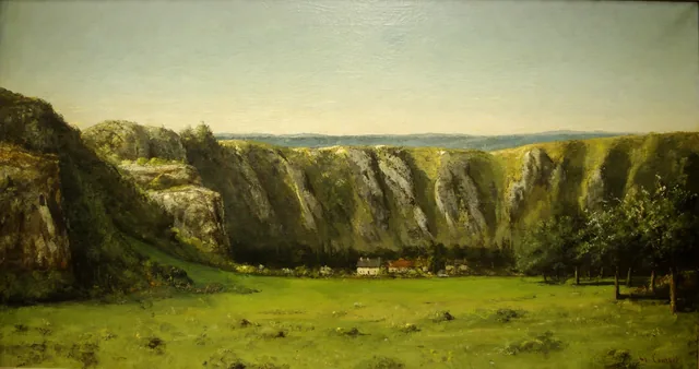 Paysage rocheux aux environs de Flagey