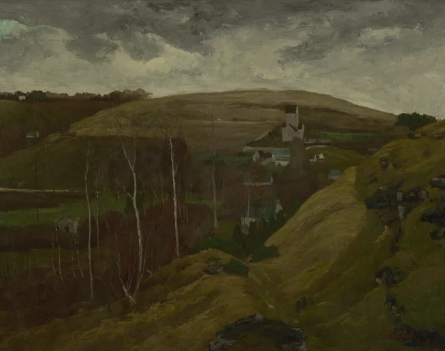 Paisaje ondulado, Gustave Courbet