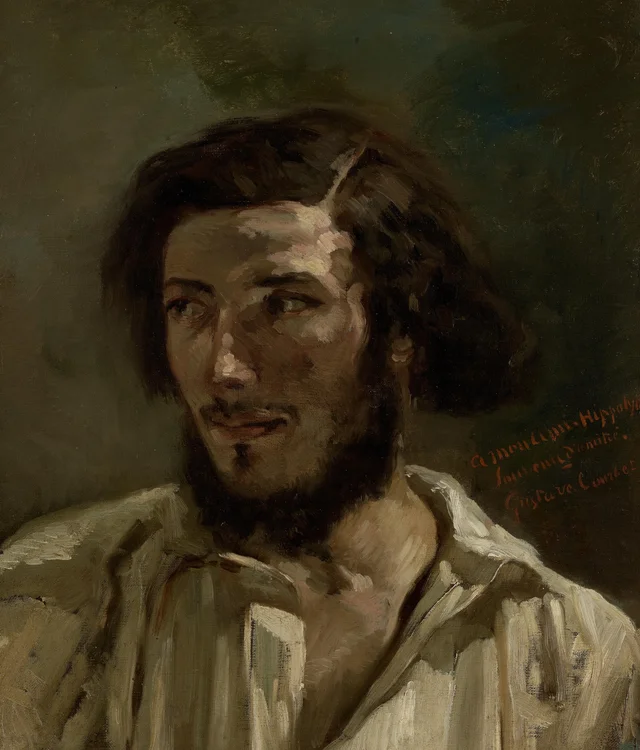 Retrato de Hippolyte (¿Pradelles?), Gustave Courbet