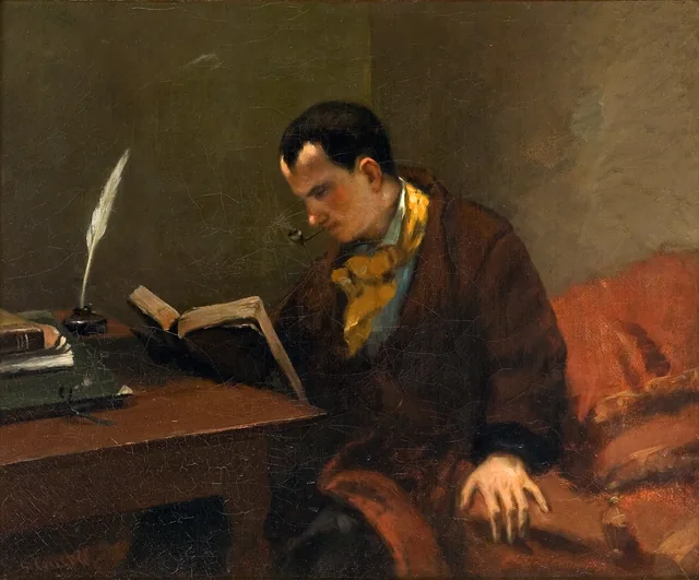 Retrato de Baudelaire