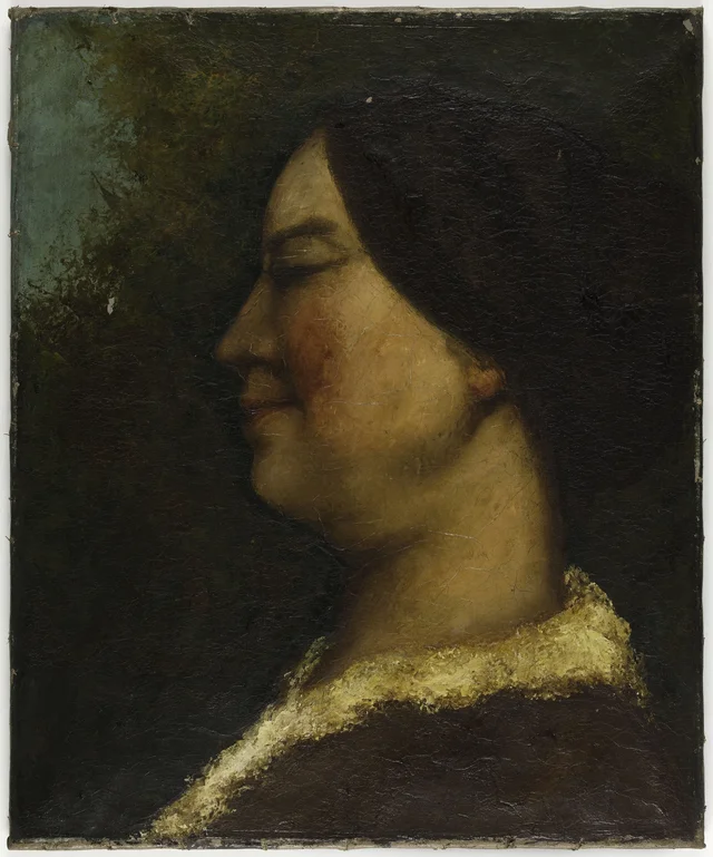Portrait de femme, Gustave Courbet