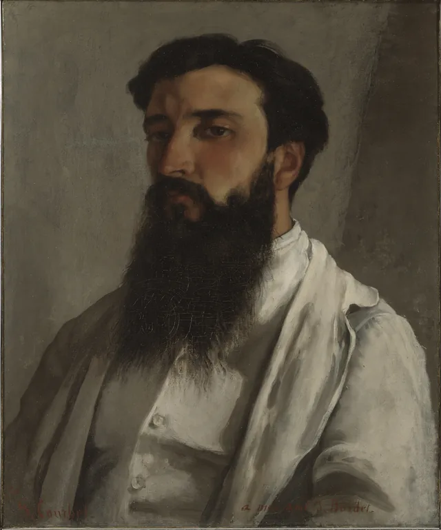 Portrait of Jules Bordet, Gustave Courbet