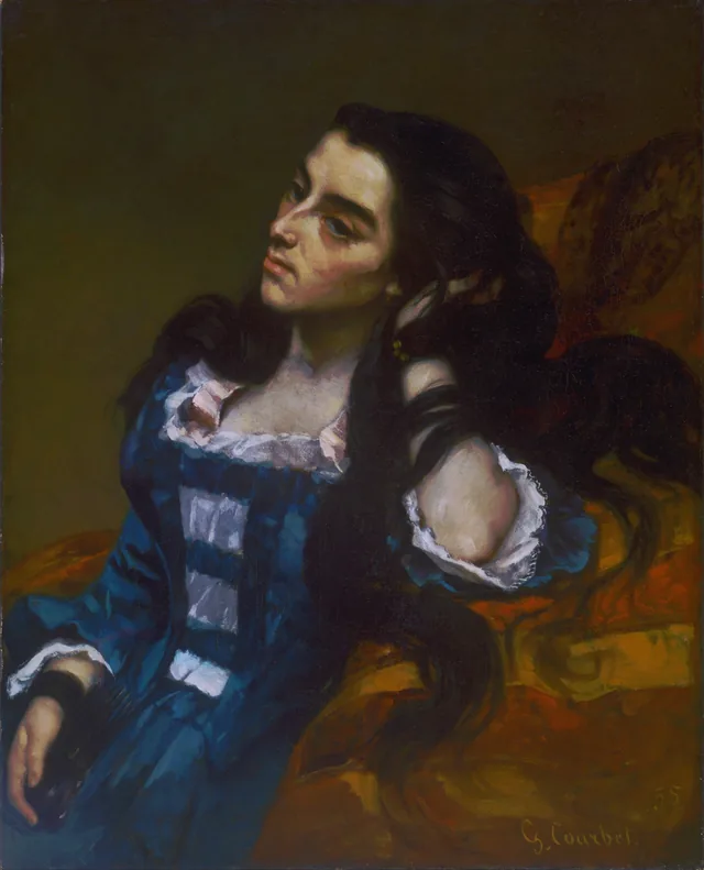 Spanish Woman, Gustave Courbet