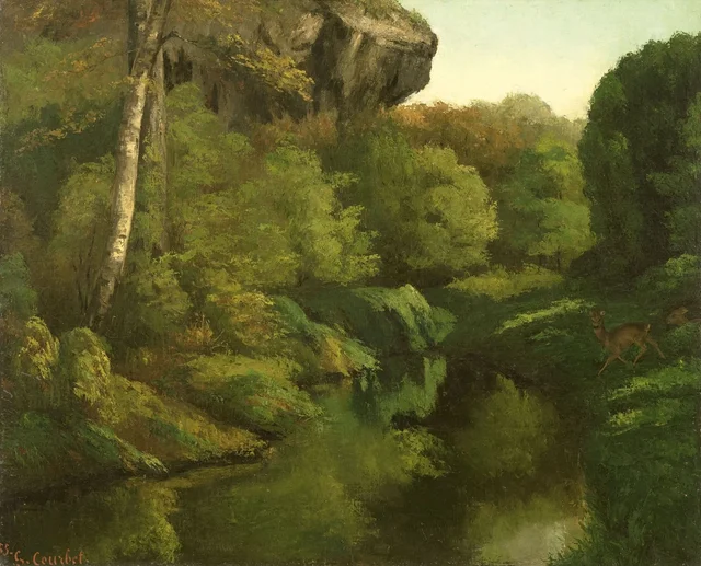 Vista del bosque de Fontainebleau