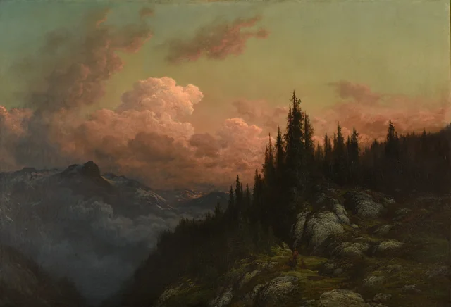 L'Aube, souvenir des Alpes, Gustave Doré