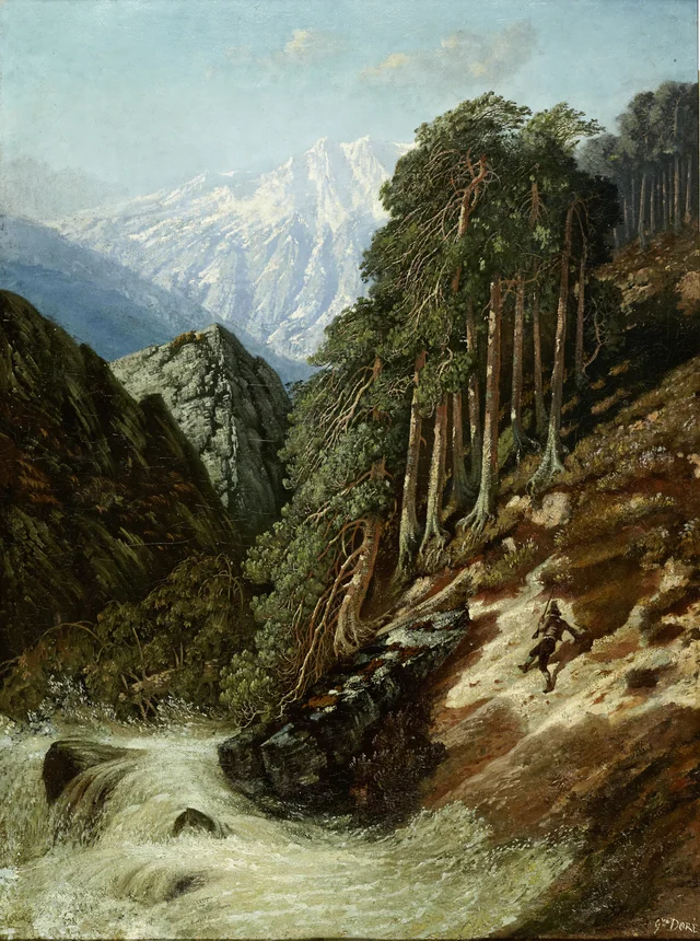 Alpine Landscape with Beck