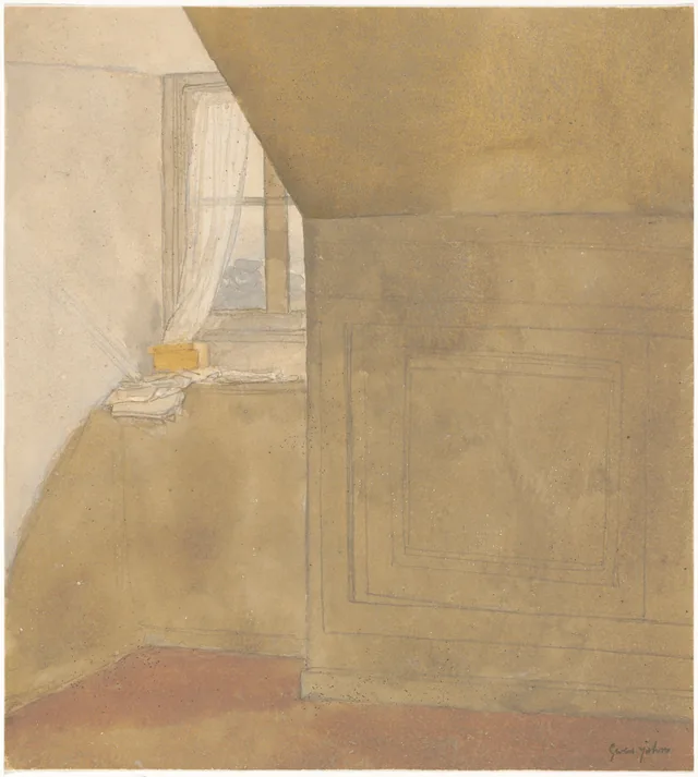 Coin de l'atelier de l'artiste, rue Terre-Neuve, Meudon, Gwen John