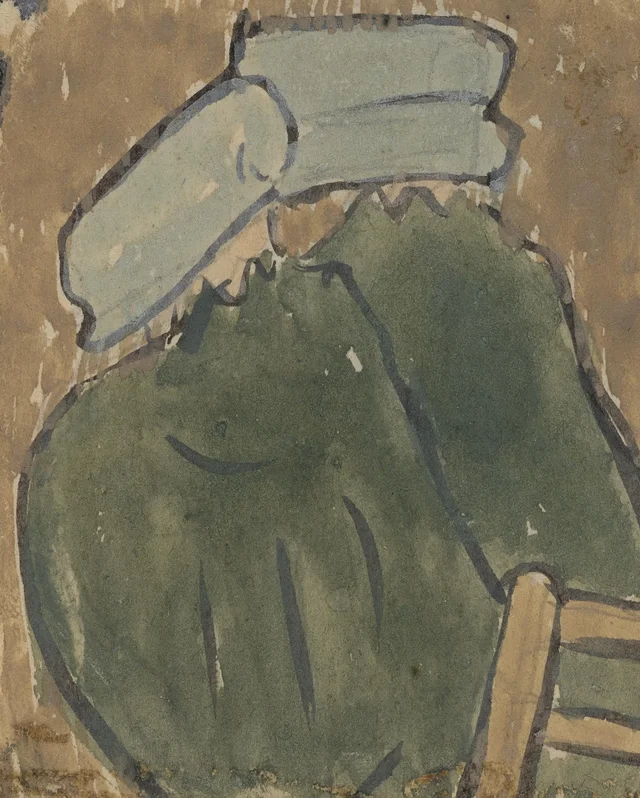 Dos monjas en la iglesia, Gwen John