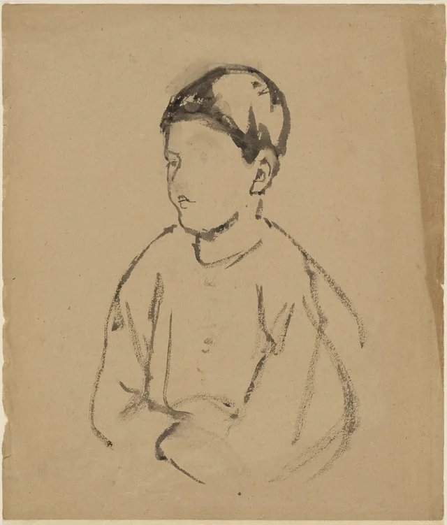 Étude d'un jeune Breton