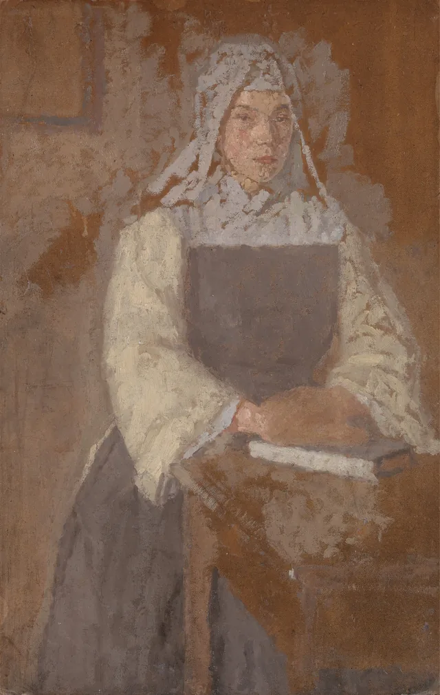 Étude d'une religieuse