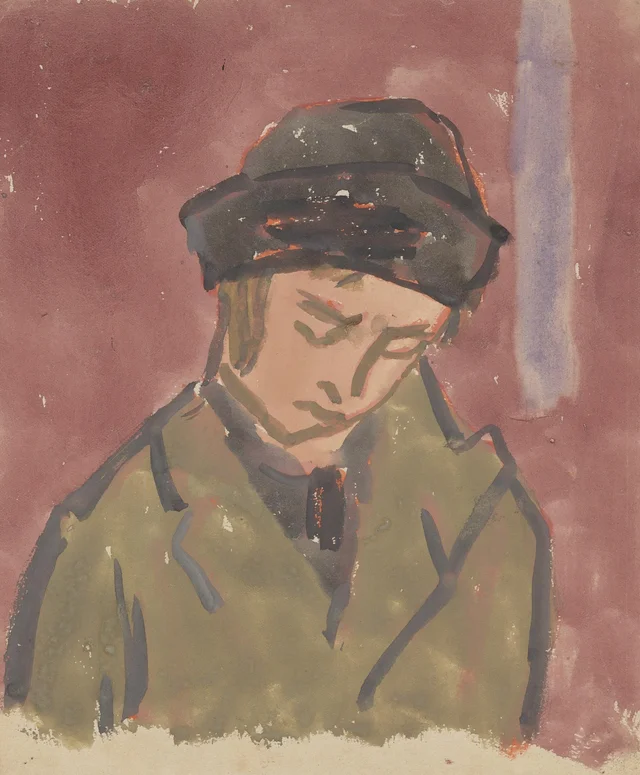 Estudio de una niña, Gwen John