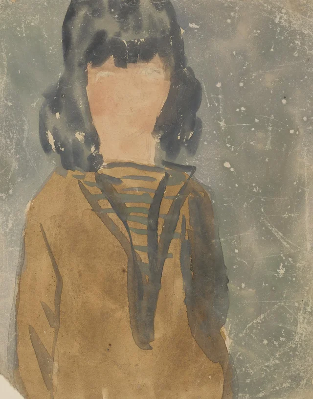 Estudio de una niña, Gwen John