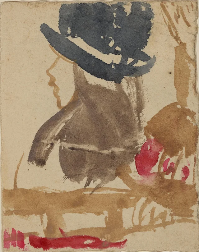 Femme à l'église