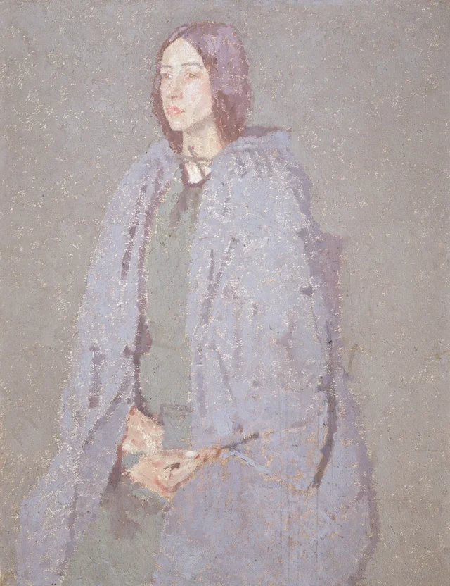 Mujer con capa, Gwen John