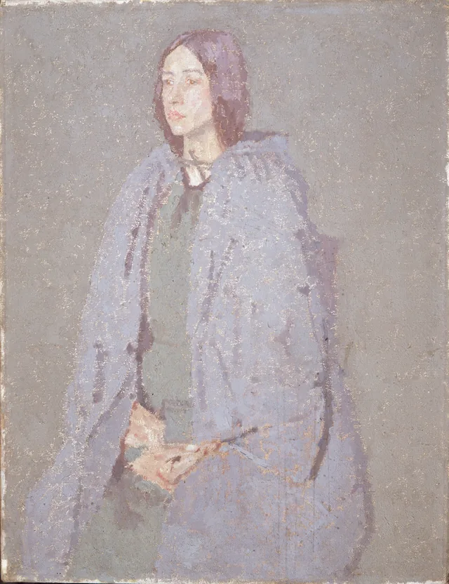 Femme au manteau, Gwen John