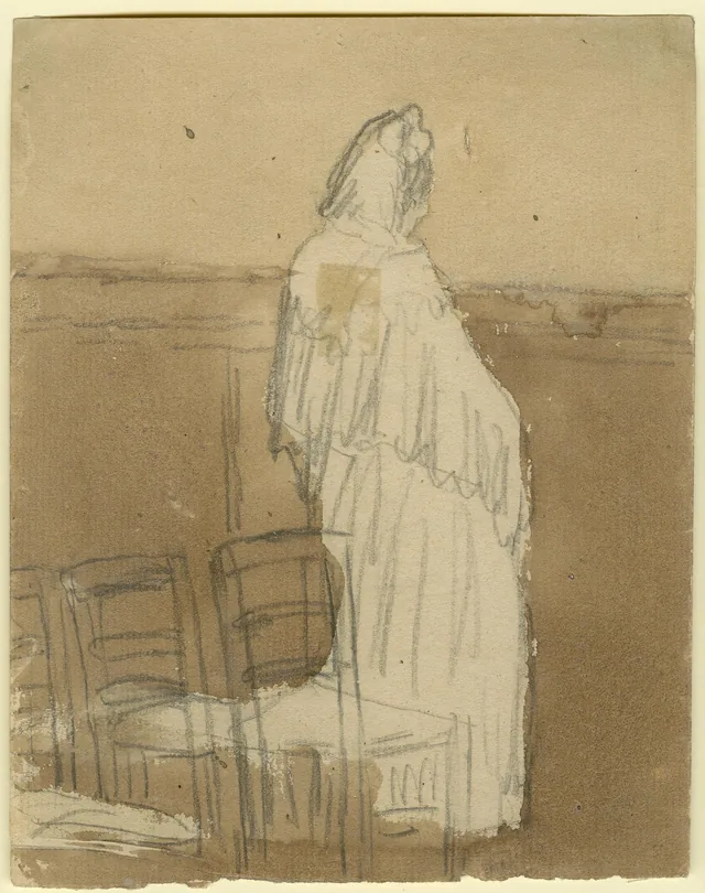 Femme debout, église Saint-Martin, Meudon, Gwen John