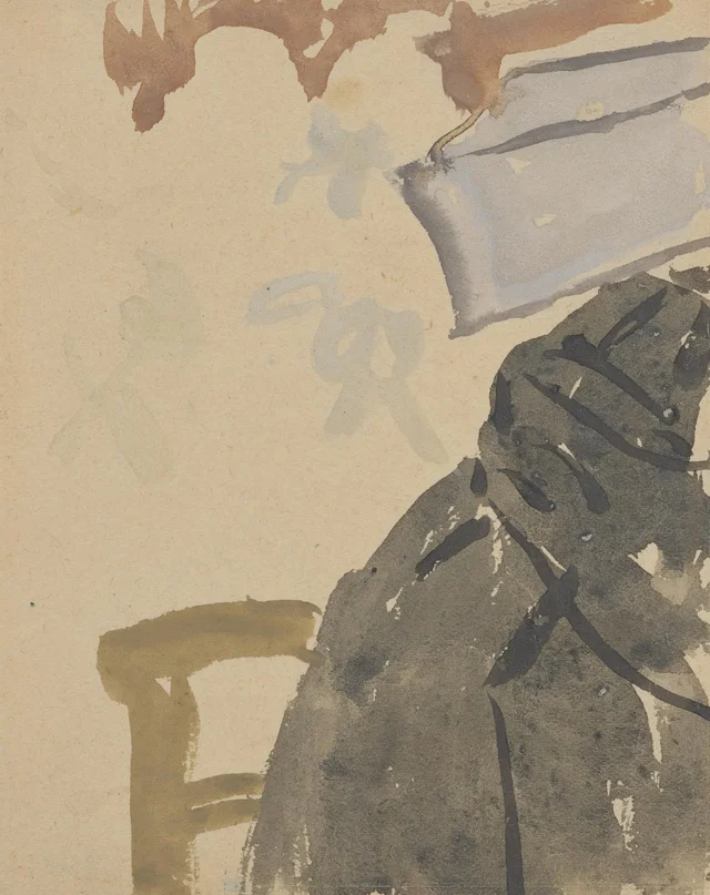 Figura de una monja, Gwen John
