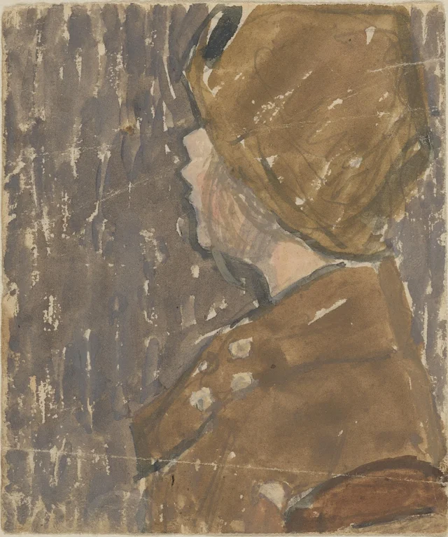 Fillette à l'église