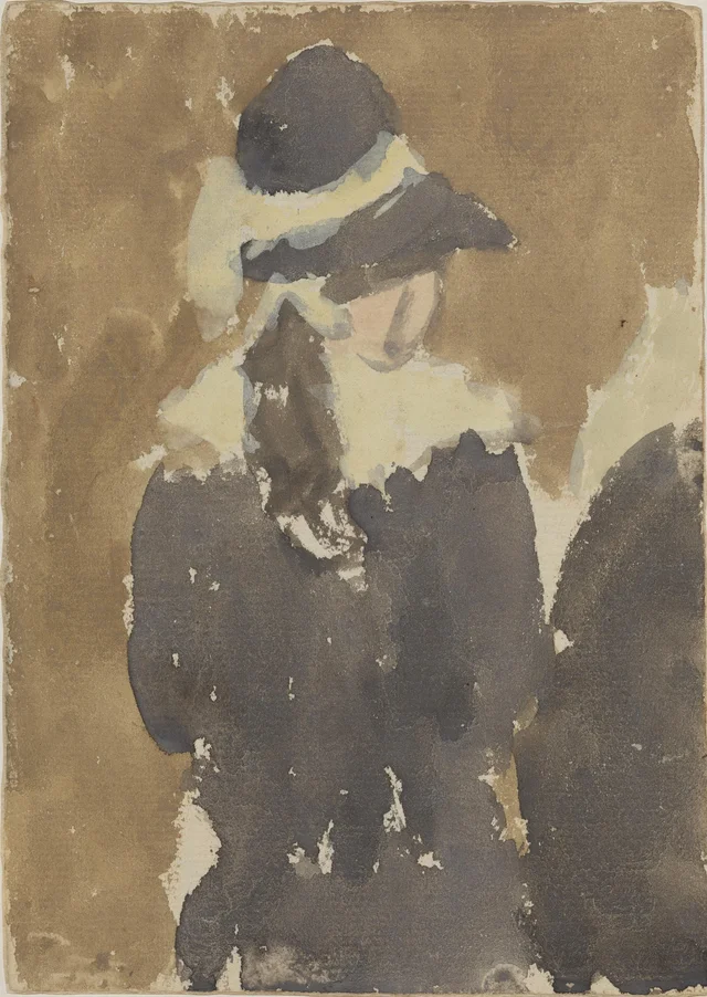 Fillette à l'église