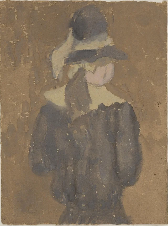 Fillette à l'église