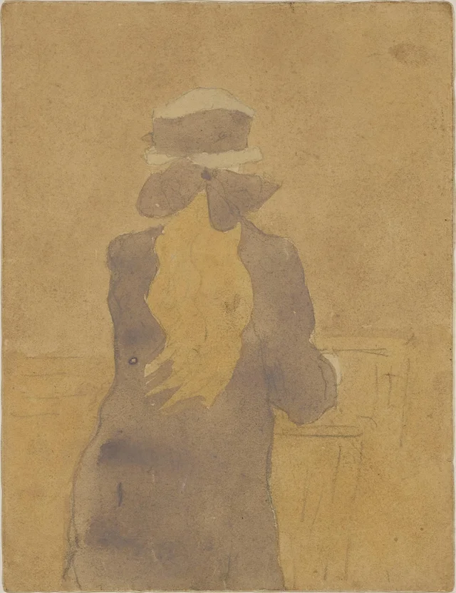 Fillette à l'église