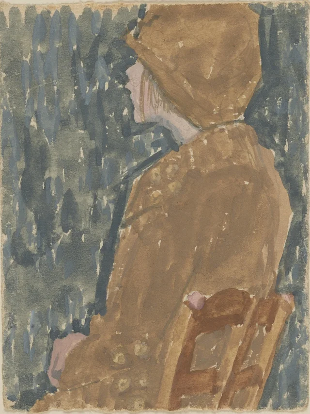 Fillette à l'église