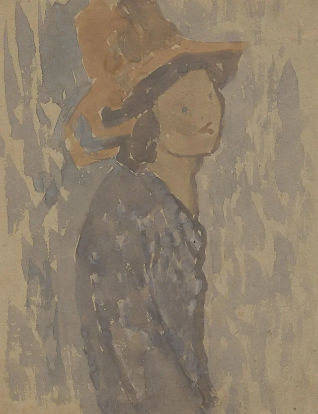 Niña con sombrero